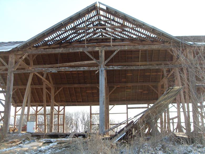 Rupple Barn Gable Close-Up
